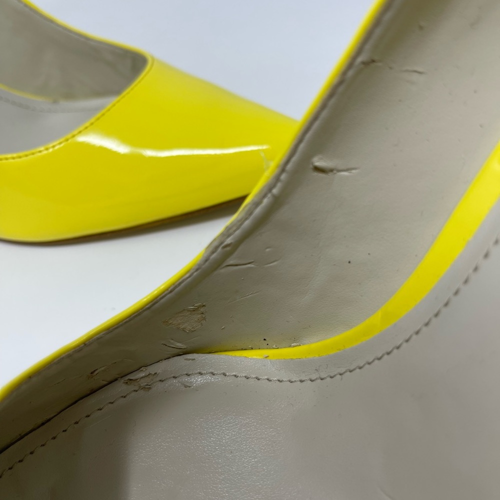 Bcbgeneration: Treasure Pump, Bright Yellow, Faux… - image 3